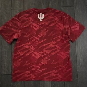 Indiana University Red Camouflage Men's Jersey Size L